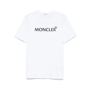 Moncler White T-Shirts & Vests - T-Shirts Men